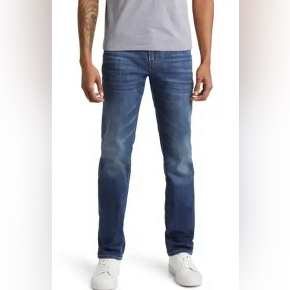 7 For All Mankind Men's Slimmy Denim Jeans Size 36 - Picture 1 of 10